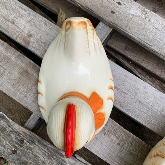 Vintage B&D Japan chicken cookie jar & planter - Picture 14 of 15